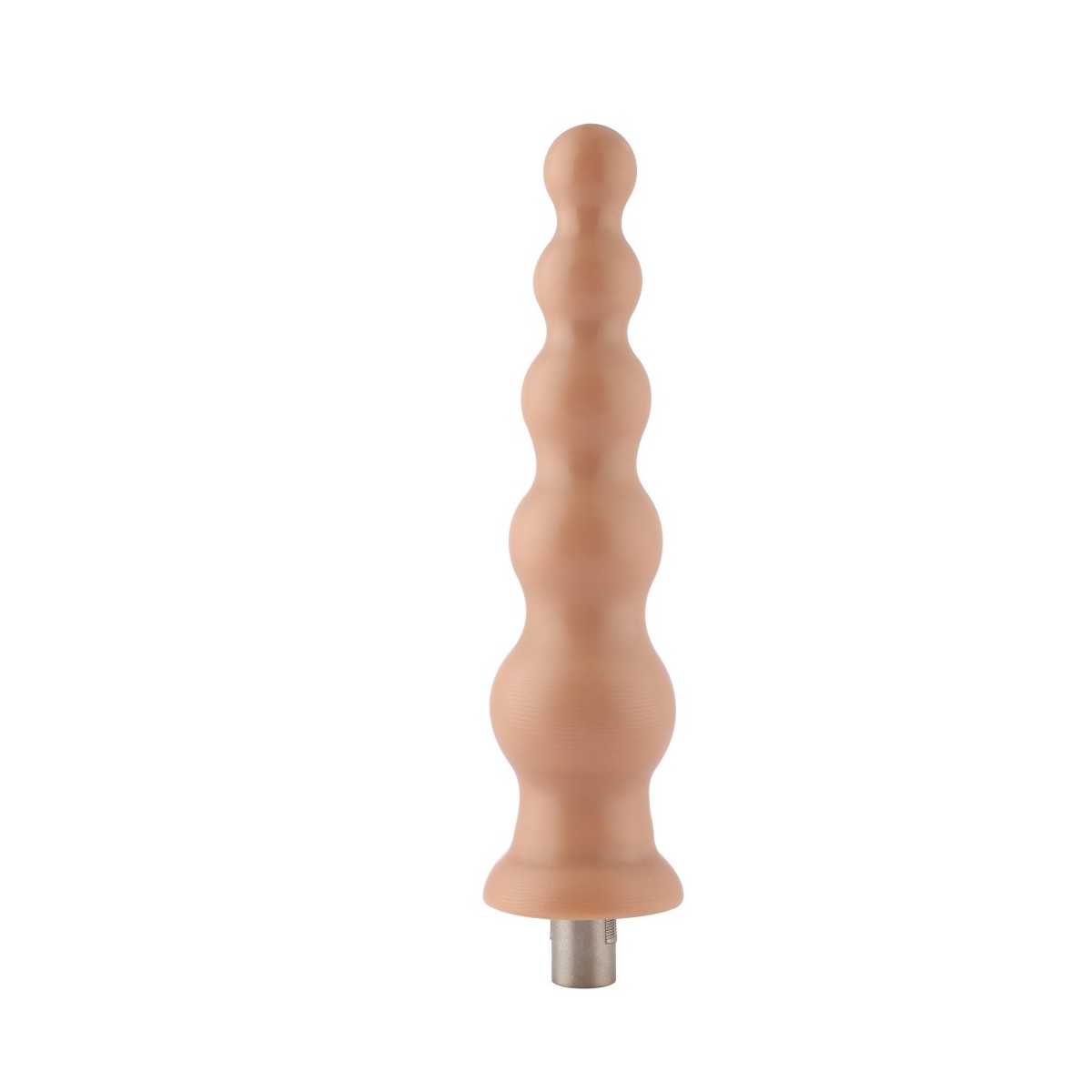 Auxfun Anal Bead TPE Dildo With 3XLR Connector/ 3 Pin Attachments