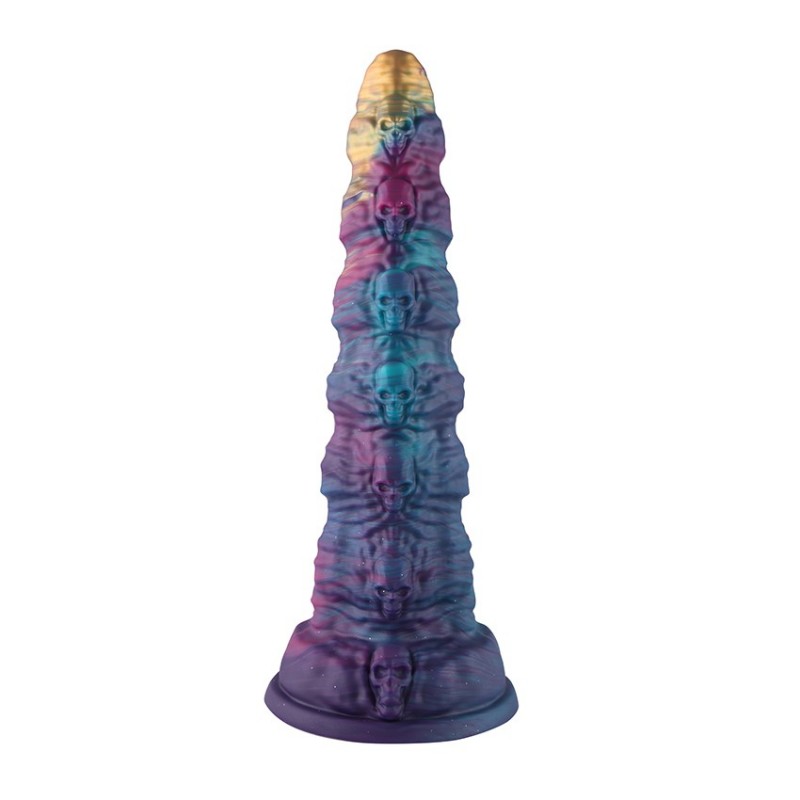 16" Extra Long Realistic Dildo, 4" Thick, Giant Silicone Plug with Suction Cup