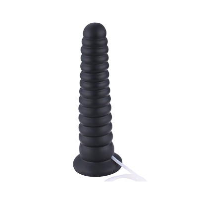 Hismith 10.24'' Squirting Silicone Dildo ower shape Anal toy with KlicLok System