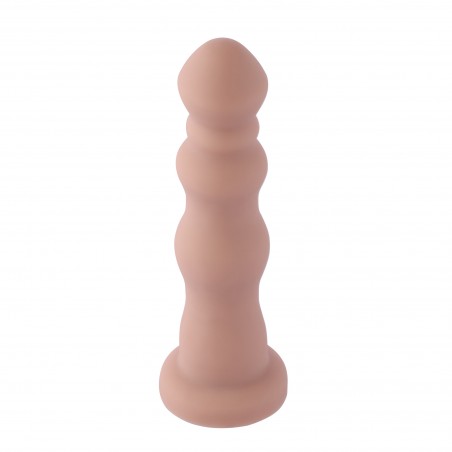 Hismith 7.1" Anal Beaded Silicone Dildo for Hismith Premium Sex Machine with KlicLok System, Diameter 1.5"