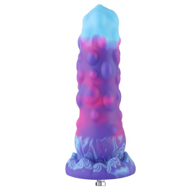 Hismith 7.5" Silicone, 6.9" Insertable Length, Max Width 2.3" Insertable,Min Width 1.7", KlicLok System
