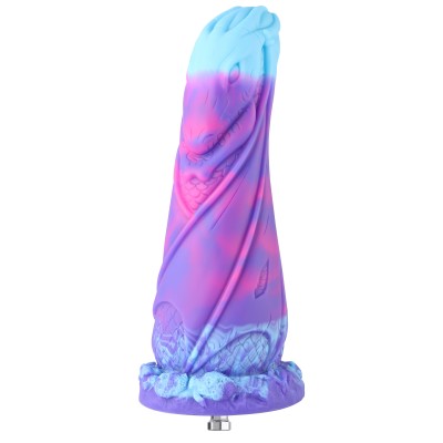 Hismith 7.5" Silicone Dildo, 7.1" Insertable Length, KlicLok System, Monster series