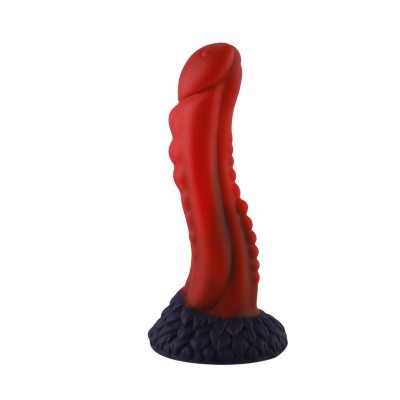 Hismith 8.4" Curved Silicone Dildo - Removable KlicLok System - Monster Series