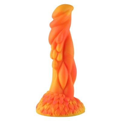 Wildolo 8.20" Monster Dildo With Suction Cup For Hands- Free Play Flexible Fantasy Dragon Toy